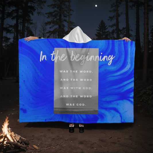 In the Beginning Hooded Fleece