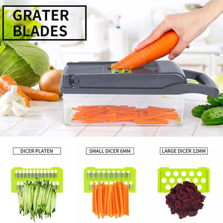 14 In 1 Multifunctional Vegetable Chopper